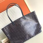 고야드 (리미티드) 아르투아 토트 토트백 중형 고야딘 캔버스 리미티드 에디션 네이비 8023