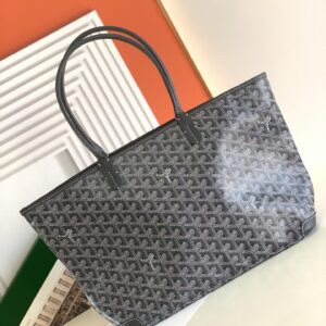 고야드 (리미티드) 아르투아 토트백 소형 고야딘 캔버스 리미티드 에디션 그레이 8022