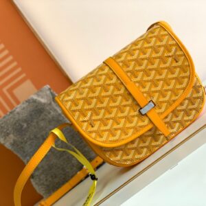 고야드 (리미티드) 벨베데르 2 크로스백 미디움 고야딘 캔버스 리미티드 옐로우 8021