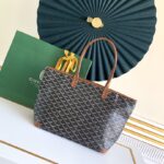 고야드 (리미티드) 아르투아 핸들백 중형 고야딘 캔버스 리미티드 브라운 8022