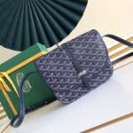 고야드 (리미티드) 메신저백 크로스백 고야딘 캔버스 Goyard 로고 패턴 네이비 8021