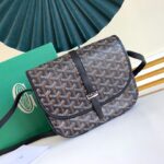 고야드 (리미티드) 리미티드 우편 가방 크로스백 고야딘 캔버스 Goyard 로고 패턴 브라운 8021