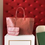 고야드 (리미티드) 고야드 생 루이 토트 토트백 GM 고야딘 캔버스 리미티드 핑크 8001