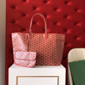 고야드 (리미티드) 고야드 생 루이 토트 토트백 GM 고야딘 캔버스 리미티드 핑크 8001