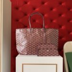 고야드 (리미티드) 고야드 생 루이 토트 토트백 GM 고야딘 캔버스 리미티드 핑크 8001