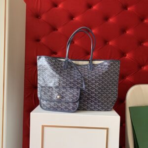 고야드 (리미티드) 생루이 토트백 GM 고야딘 캔버스 네이비 8001