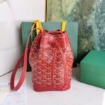 고야드 (리미티드) 리미티드 버킷백 고야딘 캔버스 레드 8033