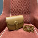 디올 (OC) 바비 크로스백 가죽 브라운 9319