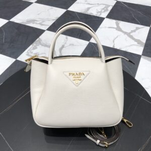 프라다 (블랙프라임) 프라다 갈레리아 토트백 사피아노 가죽 아이보리 BC145