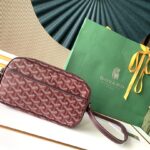 고야드 (리미티드) 캡베르 PM 카메라백 PM 고야딘 캔버스 버건디 8018