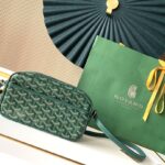 고야드 (리미티드) 캡베르 PM 카메라백 PM 고야딘 캔버스 리미티드 그린 8018