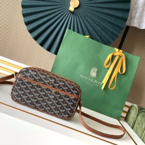 고야드 (리미티드) 캡베르 PM 카메라백 PM 고야딘 캔버스 블랙탄 8018