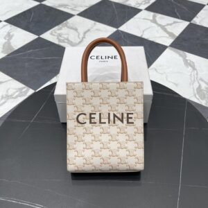 셀린느 (블랙프라임) 미니 C 백 토트백 Mini 블랙프라임 화이트 194372