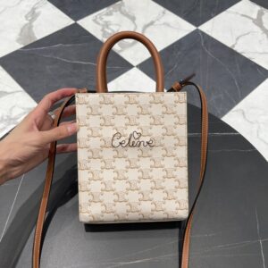 셀린느 (블랙프라임) 미미토트 토트백 자수 아이보리 194372