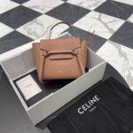 셀린느 (블랙프라임) 피코 미니 백 토트백 Mini 레더 핑크 194263