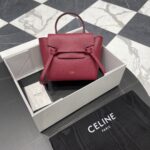 셀린느 (블랙프라임) 벨트 피코 미니 백 Mini 레더 레드 194263