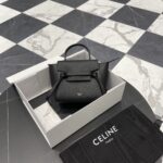 셀린느 (블랙프라임) 벨트 피코 미니 미니백 Mini 레더 블랙 194263