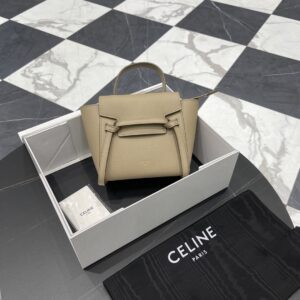 셀린느 (블랙프라임) 벨트 피코 미니 미니백 Mini 레더 베이지 194263