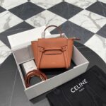 셀린느 (블랙프라임) 벨트 백 미니 미니백 Mini 레더 블랙프라임 오렌지 194263