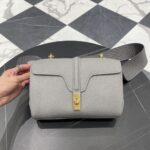 셀린느 (블랙프라임) 틴 16 크로스백 레더 그레이