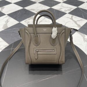 셀린느 (블랙프라임) 웃는 얼굴 나노 백 토트백 나노 레더 웃는 얼굴 베이지 189243