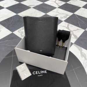 셀린느 (블랙프라임) 미니 버킷백 Mini 레더 블랙 189303