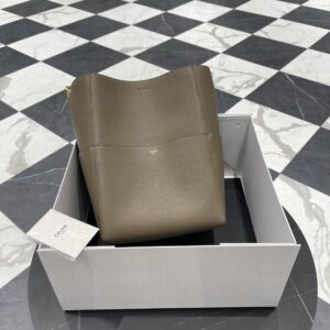 셀린느 (블랙프라임) 대형 카바스 토트백 레더 베이지 189593