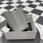 셀린느 (블랙프라임) 상글 통근백 대형 레더 그레이 189593