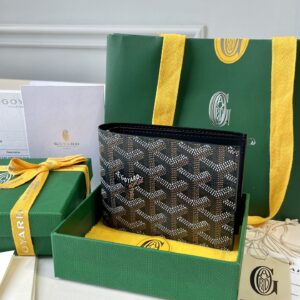 고야드 (리미티드) 빅투아르 지갑 반지갑 고야딘 캔버스 리미티드 에디션 블랙 8507