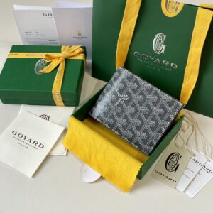 고야드 (리미티드) 빅투아르 클래식 반지갑 고야딘 캔버스 리미티드 그레이 8507