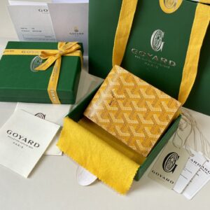 고야드 (리미티드) 빅투아르 지갑 반지갑 고야딘 캔버스 리미티드 옐로우 8507