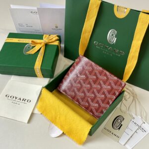 고야드 (리미티드) 빅투아르 지갑 반지갑 고야딘 캔버스 리미티드 레드 8507