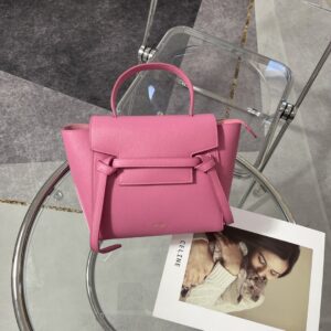 셀린느 (블랙프라임) 나노 벨트 백 나노 레더 핑크 189003