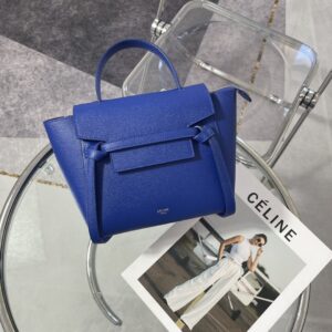 셀린느 (블랙프라임) 나노 벨트 백 나노 레더 블루 189003