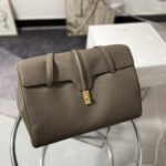 셀린느 (블랙프라임) 소프트 16 백 미디움 소가죽 그레이 194043