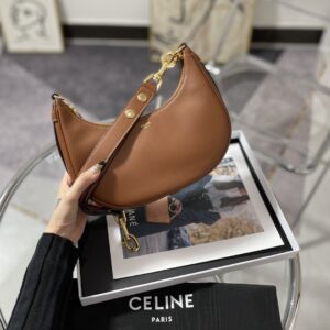 셀린느 (블랙프라임) 아바 미니 크로스백 Mini 레더 브라운 196923