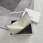 셀린느 (블랙프라임) 로미 백 토트백 레더 골드 금속 크림 197443