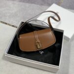 셀린느 (블랙프라임) 타부 클러치 미니 Mini 레더 브라운 0I593