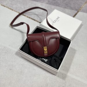 셀린느 (블랙프라임) 베사주 16 마르사백 클래식 빈티지 보르도 크로스백 레더 클래식 빈티지 보르도 188013