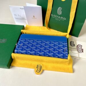 고야드 (리미티드) 마르티뉴 지갑 고야딘 캔버스 리미티드 하늘색 8509