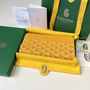 고야드 (리미티드) 마르티뇽 지갑 고야딘 캔버스 리미티드 노란색 8509