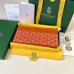 고야드 (리미티드) 마티뇽 지갑 고야딘 캔버스 리미티드 에디션 오렌지 8509