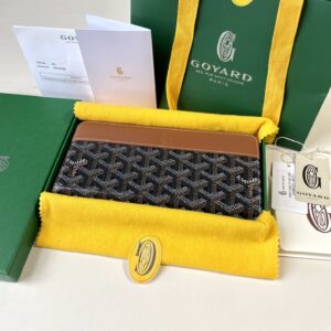 고야드 (리미티드) 마띠농 지갑 고야딘 캔버스 리미티드 블랙 브라운 8509