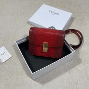 셀린느 (블랙프라임) 블랙프라임 특별한 악어가죽 미니백 Mini 악어가죽 특별한 레드