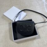 셀린느 (블랙프라임) 폴코 백 크로스백 레더 블랙프라임 블랙 198263