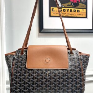고야드 (리미티드) 생트루이 토트 토트백 고야딘 캔버스 모듈형 디자인 브라운 8052