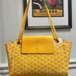 고야드 (리미티드) 루레트 백 토트백 미디움 고야딘 캔버스 리미티드 옐로우 8052