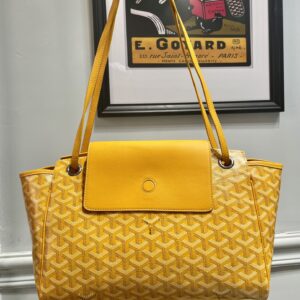 고야드 (리미티드) 루레트 백 토트백 미디움 고야딘 캔버스 리미티드 옐로우 8052