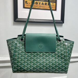 고야드 (리미티드) 루레오 토트 토트백 고야딘 캔버스 리미티드 에디션 그린 8052