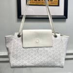 고야드 (리미티드) 루레트 백 토트백 고야딘 캔버스 리미티드 에디션 화이트 8052